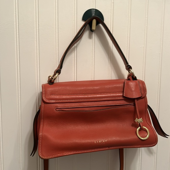 Radley Cording Street Medium Flapover Crossbody Bag, Ginger Biscuit Orange - Picture 5 of 15